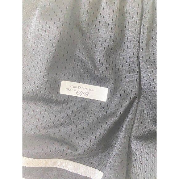 Justice Girl's Athletic Shorts Black and White Mesh Elastic Waist Size 6 - Picture 6 of 7